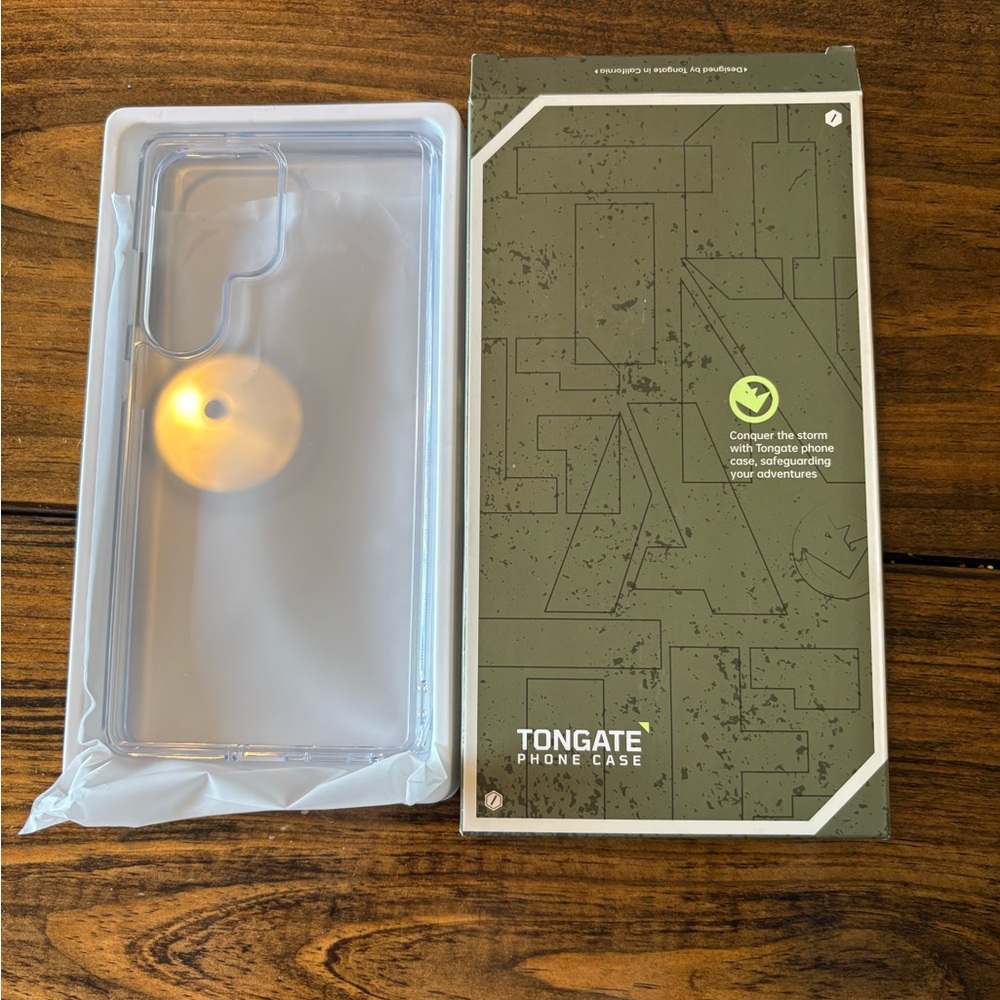 Tongate Galaxy S25 Ultra Clear Case
